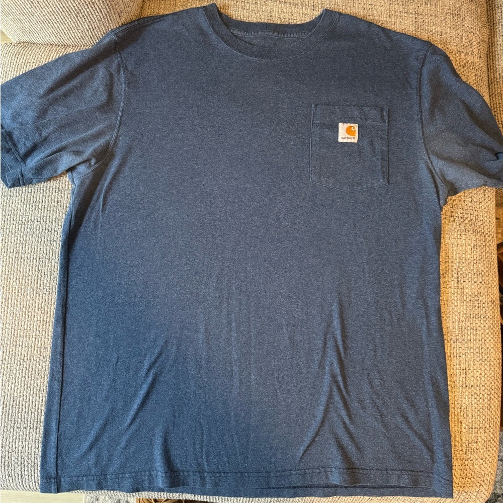 Carhartt Men's Navy Short Sleeve Tee